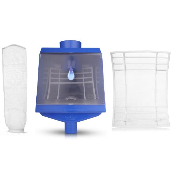NSS 240: NeeRain SS Pro Rooftop Rainwater Filter (Blue Or Black)