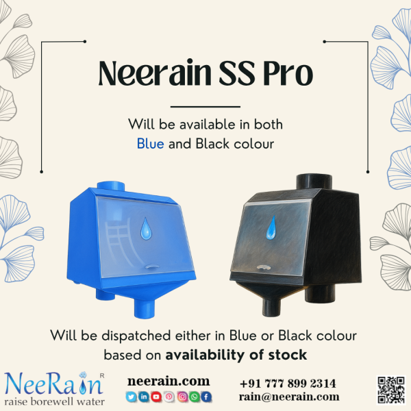 NSS 240: NeeRain SS Pro Rooftop Rainwater Filter